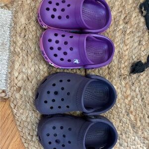Toddler Purple Clogs & water shoes